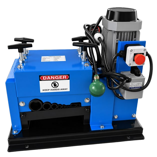 WSI-009 blue electric wire stripping machine